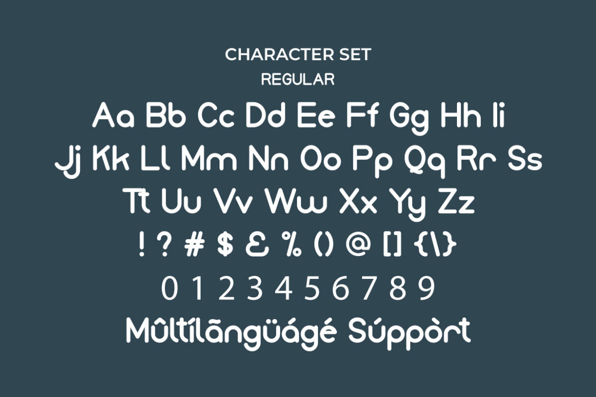 Monice - Free Font - view 3