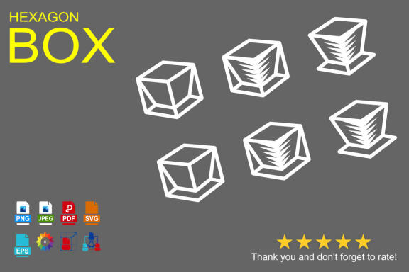 HEXAGON BOX - Free Vector - view 1
