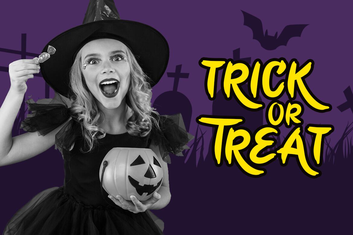 Yellow Pumpkin - Free Halloween Font - view 5