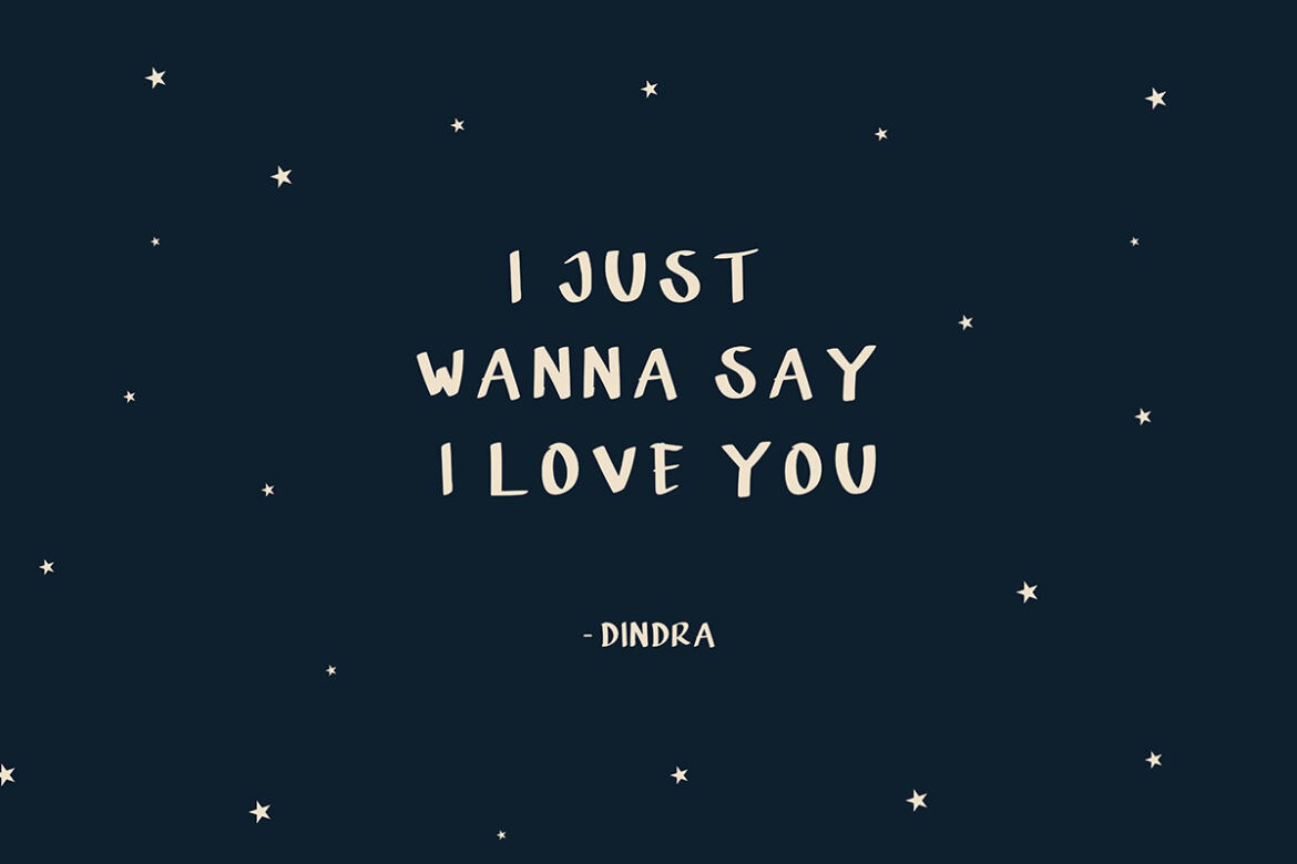 DINDRA REGULAR - Free Font - view 6