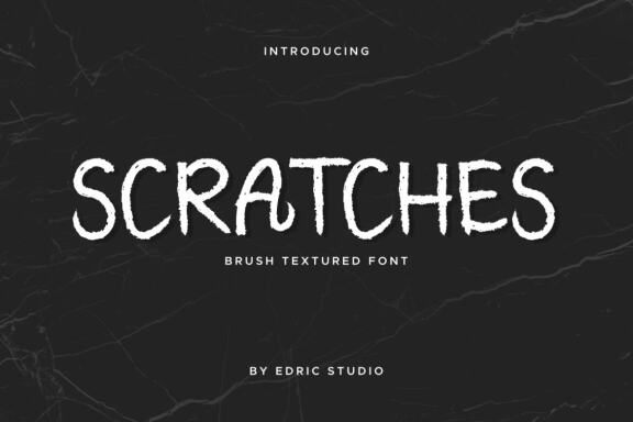 Scratches - Free Font