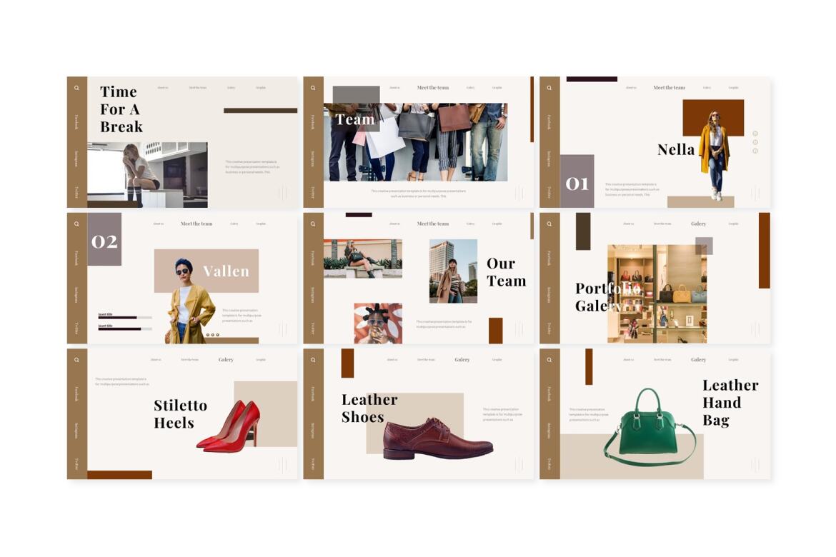 Hits - FREE Keynote Template - view 3