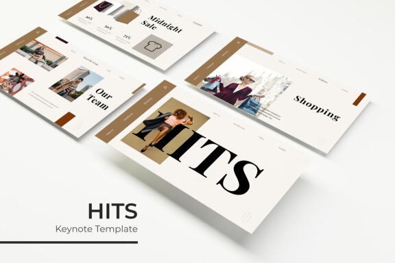Hits - FREE Keynote Template