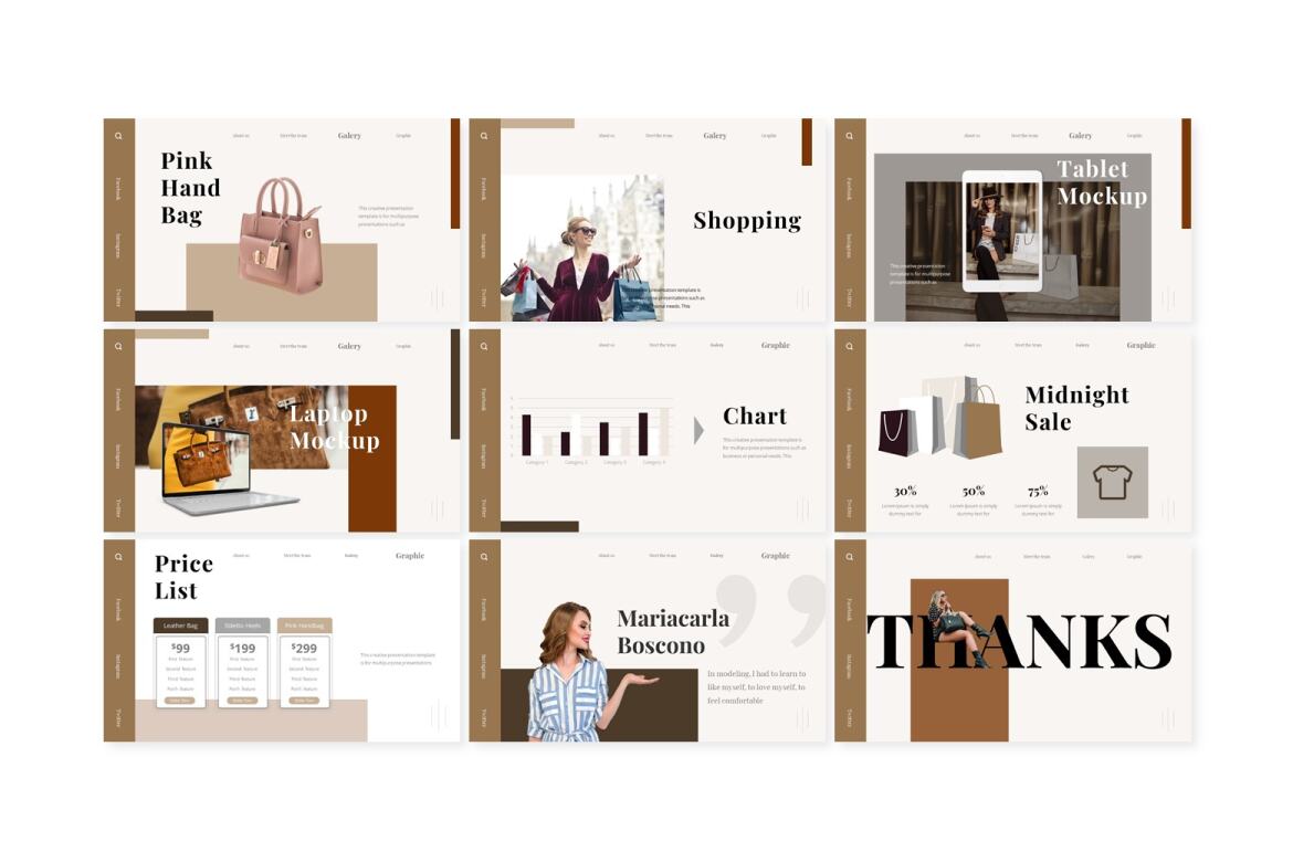 Hits - FREE Keynote Template - view 4