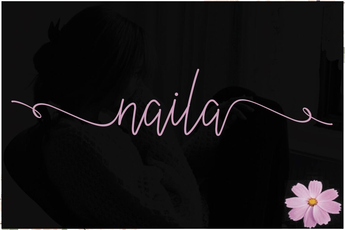 Thihawa - Free Script Font - view 2