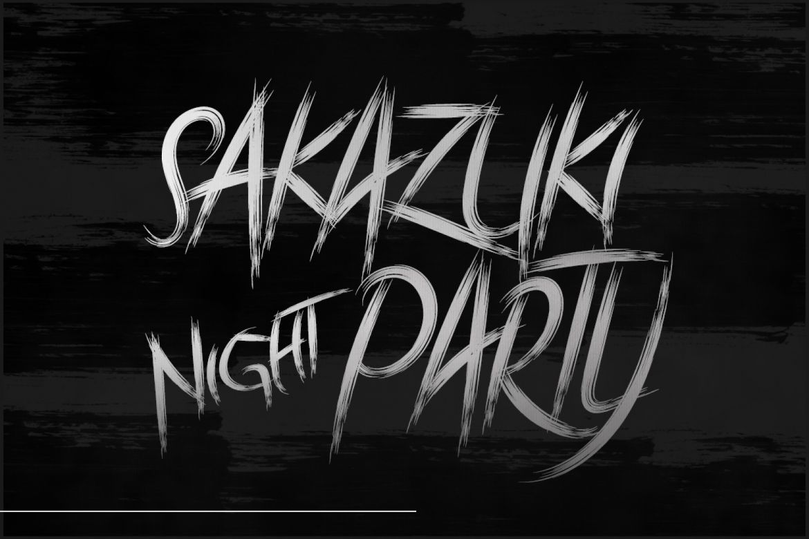 Brave Heart Brush Font - view 4