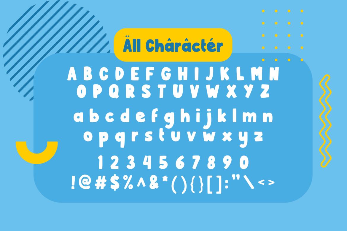 The Tebal - Free Font - view 6