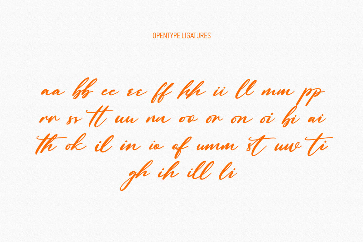 Klicktights - FREE Script Font - view 9