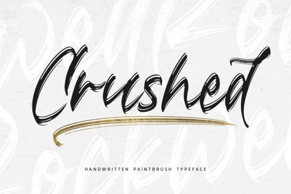 Crushed Brush Script