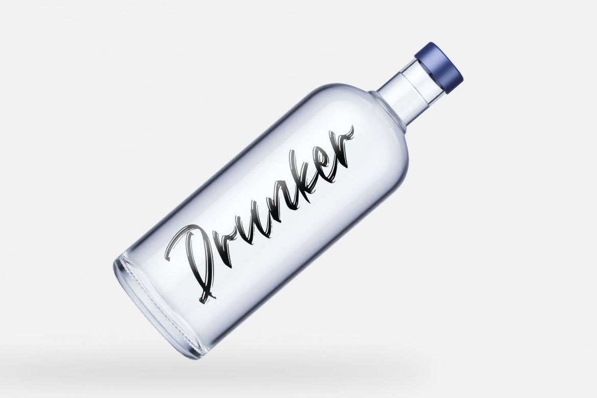 Crushed Brush Script - view 7