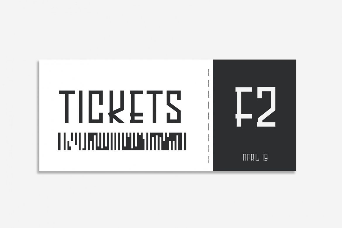 Harley Geometric Display Font - view 9