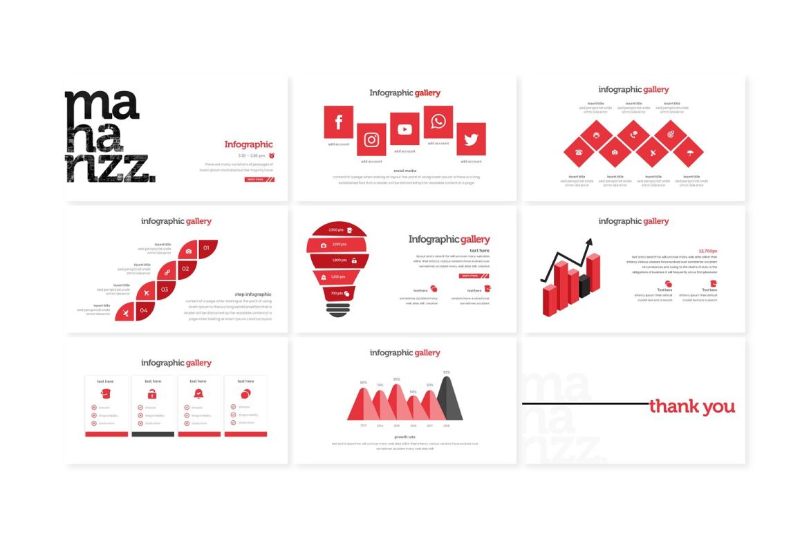 Maharizz - FREE Power Point Template - view 5