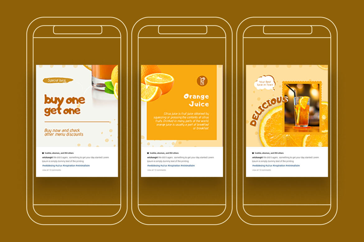 Fresh Juice Puzzle Instagram | Free CANVA Template - view 5