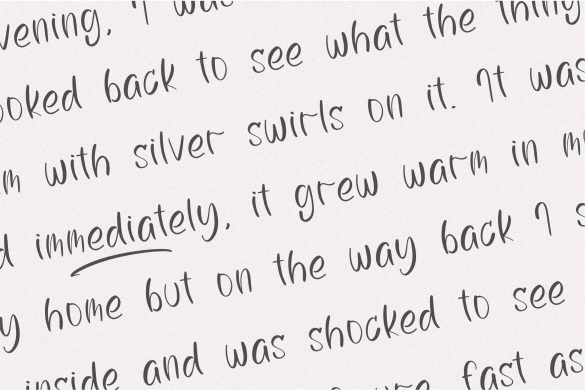 Bubble Peanut - Free Font - view 7