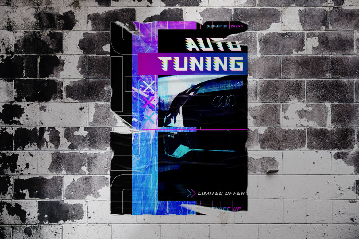 Speed Attack - Free Font - view 4