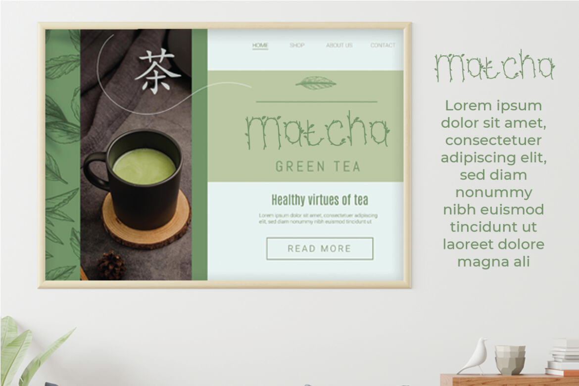 Leaf Crown - Free Font - view 4