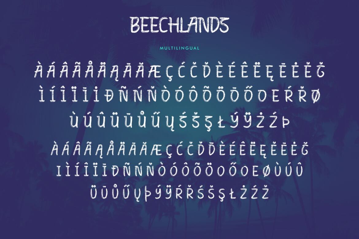 Beechlands - Free Font - view 6