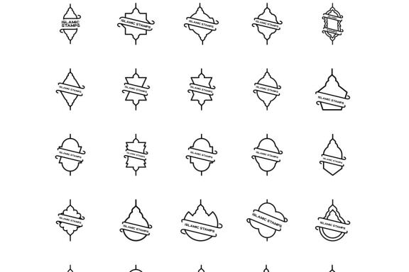 Free Islamic Stamps Version 01