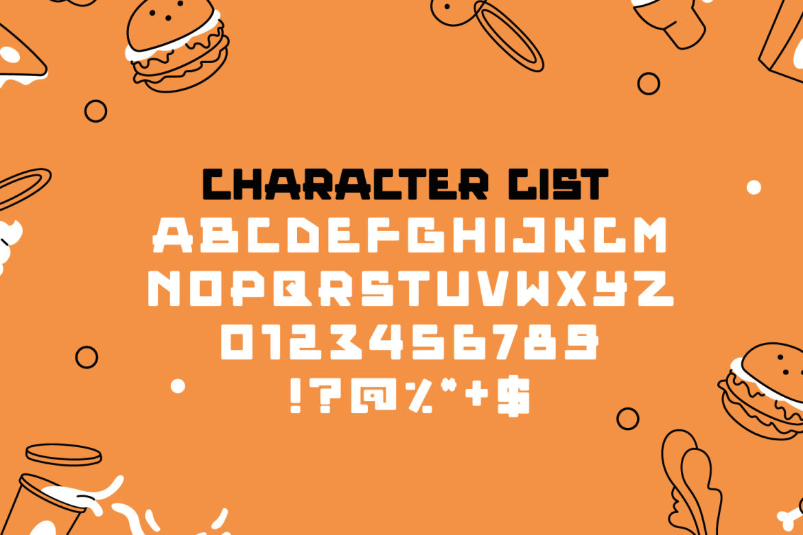 Break Fast - FREE Unique Style Font - view 3