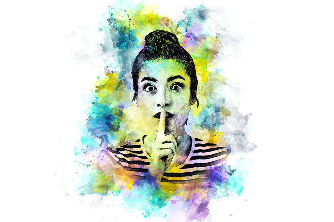 Artistic Portrait FREE Photoshop Action - view 9