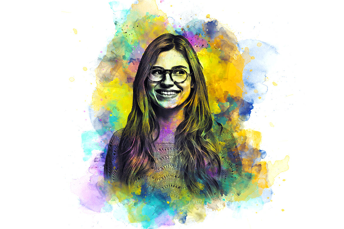 Artistic Portrait FREE Photoshop Action - view 3