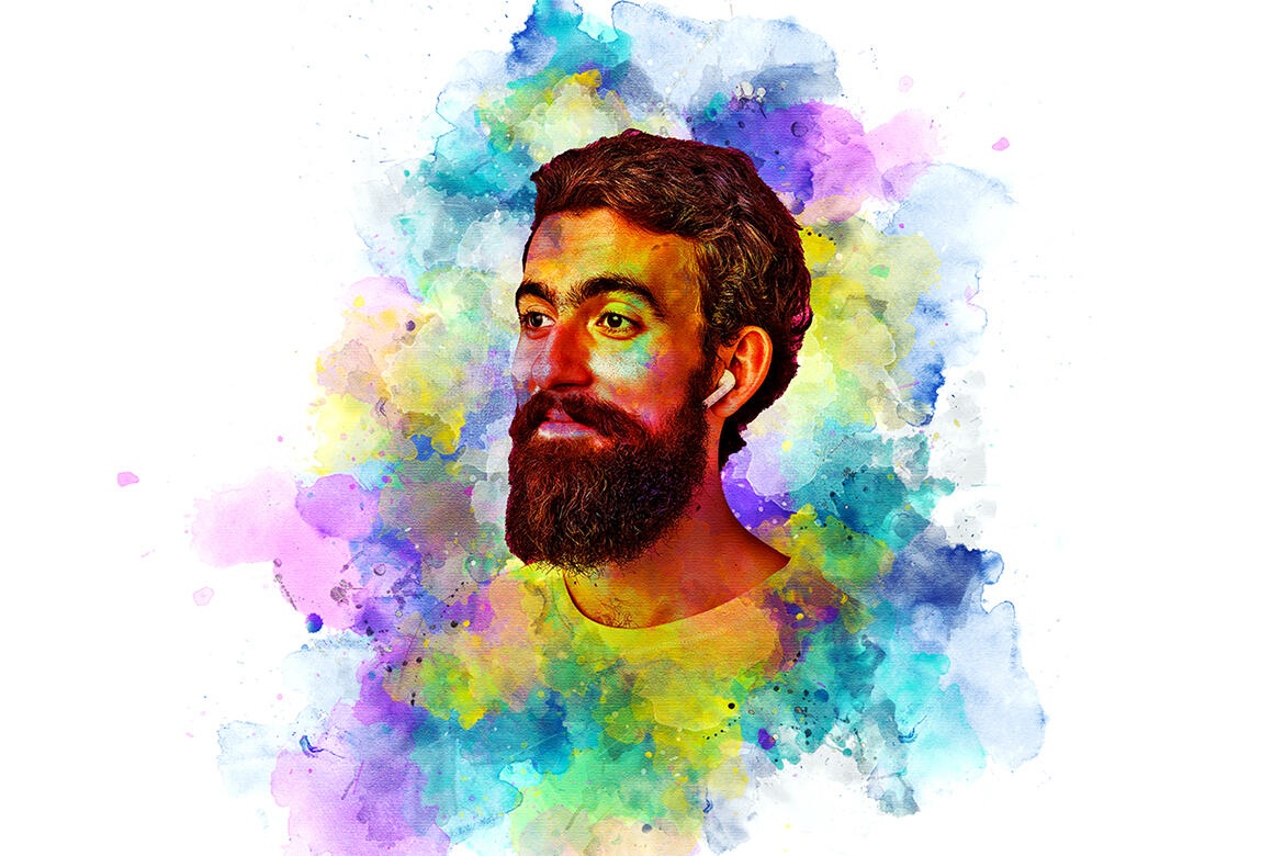 Artistic Portrait FREE Photoshop Action - view 4