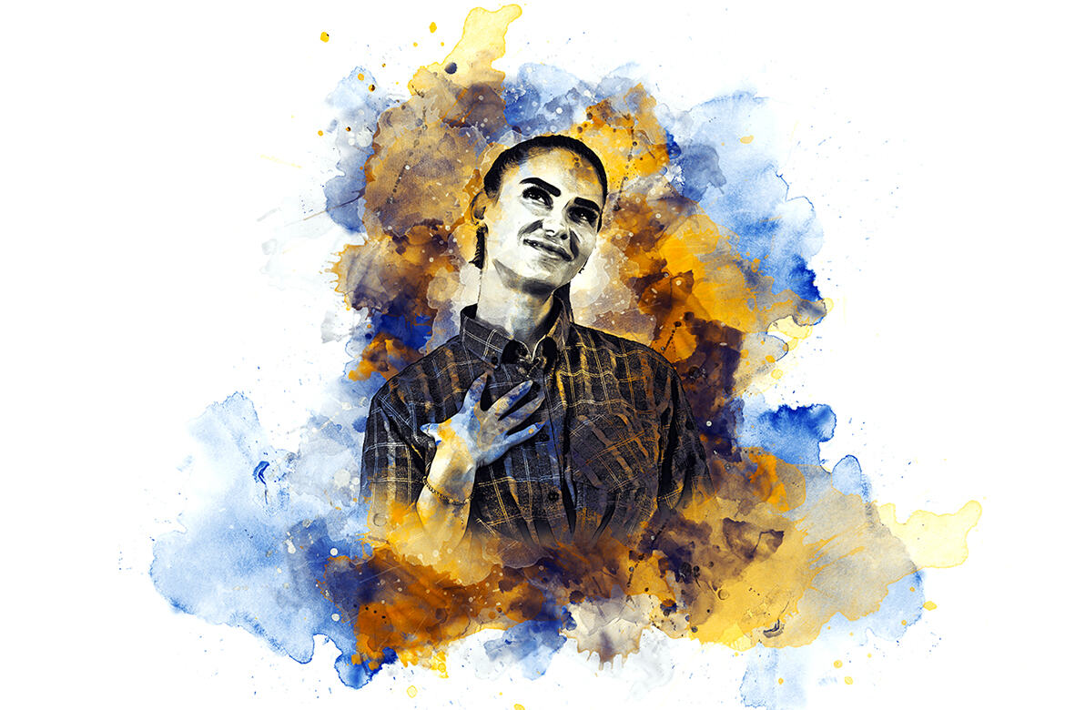 Artistic Portrait FREE Photoshop Action - view 7