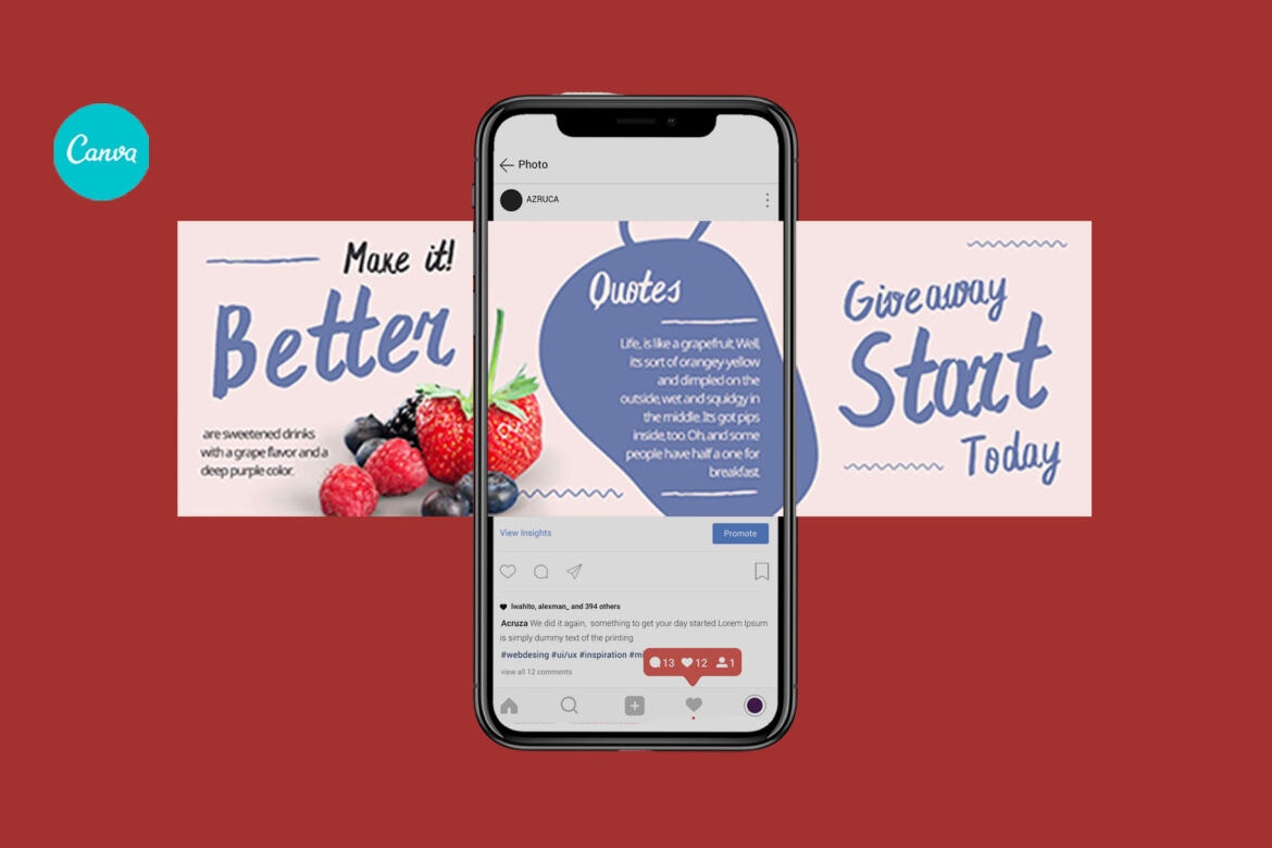 Juice Juice Puzzle Instagram | Free CANVA Template  - view 3