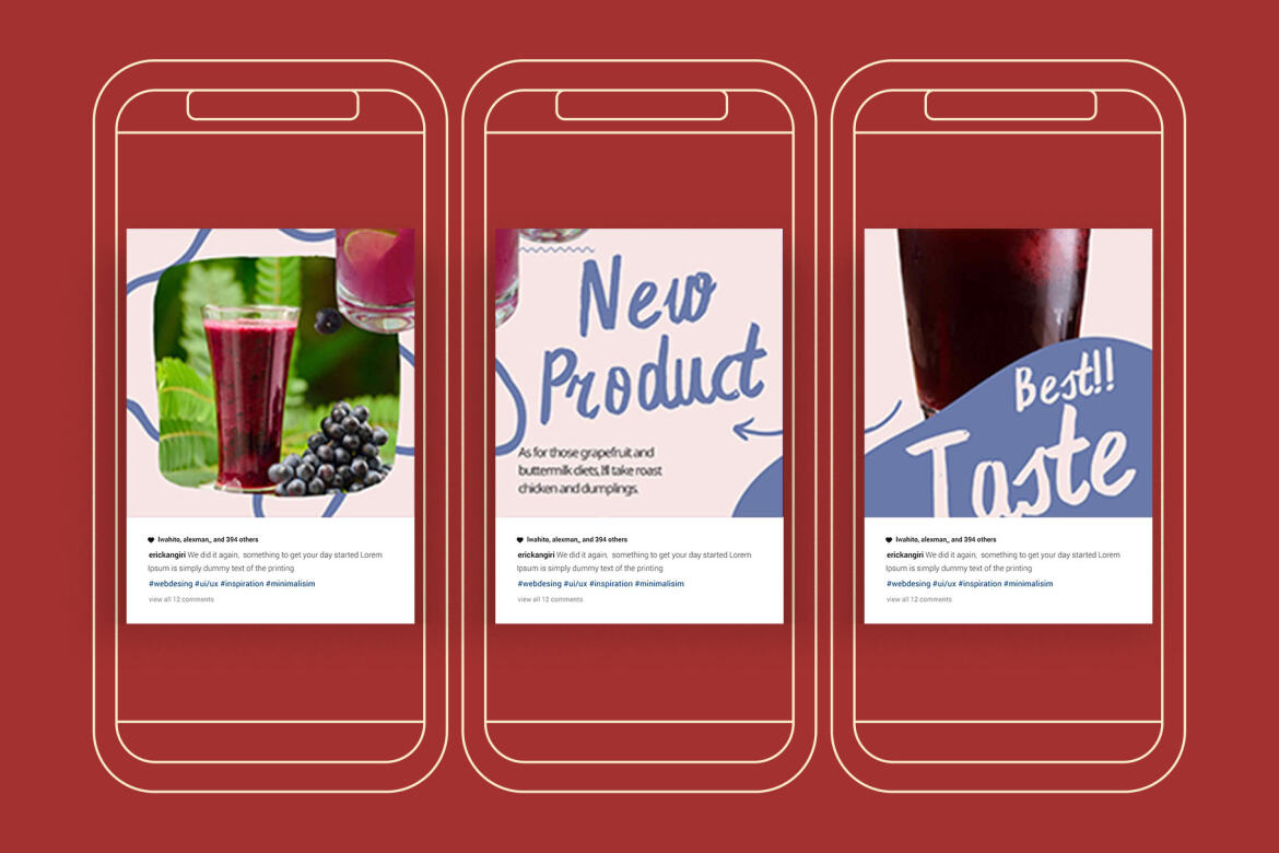 Juice Juice Puzzle Instagram | Free CANVA Template  - view 5