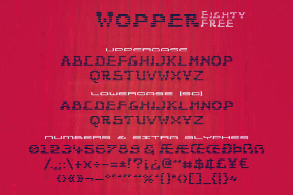 Wopper '83 - Free Font