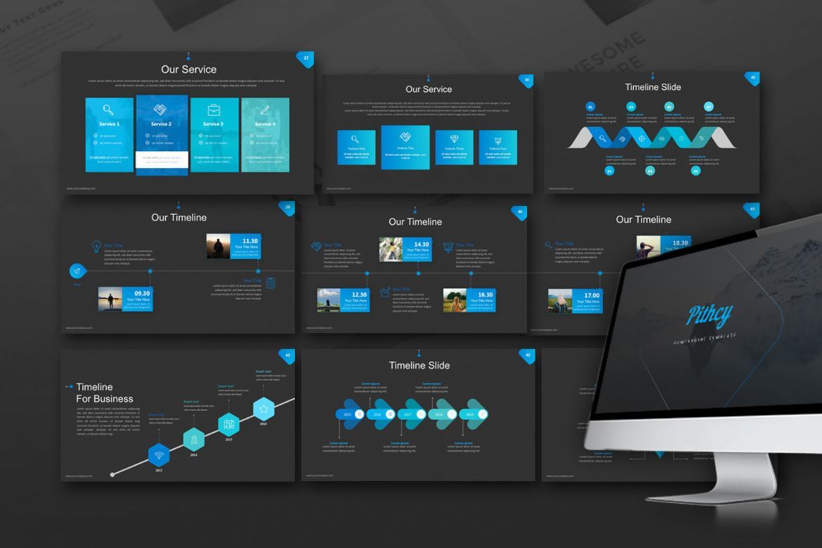 Pitchy Presentation Template - view 3