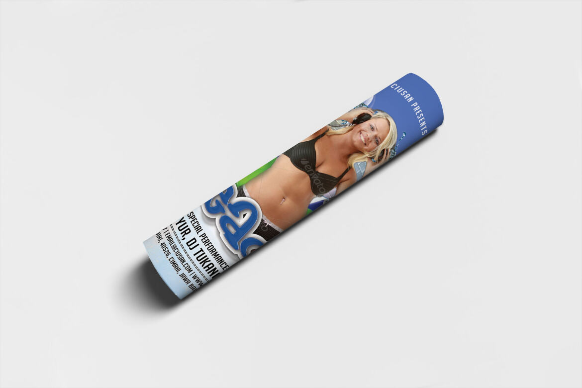 Beach Party FREE Flyer Template - view 7