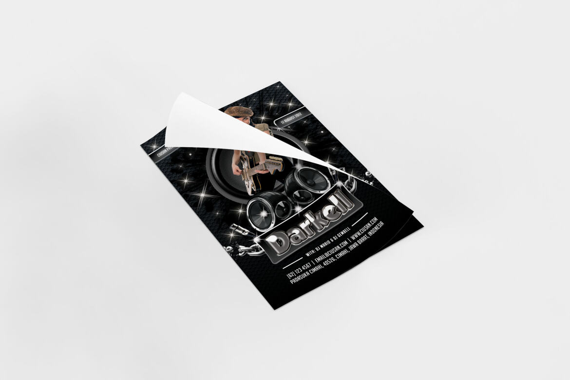 Darkell FREE Flyer Template - view 5