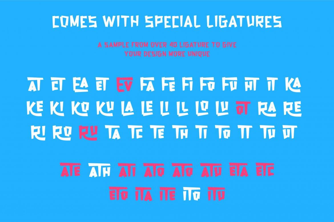 Natured - Modern and Fun Typeface - view 5