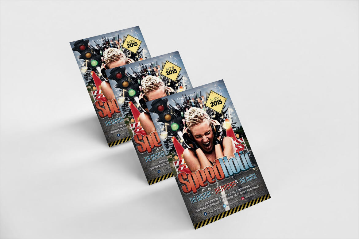 Speed Holic FREE Flyer Template - view 10