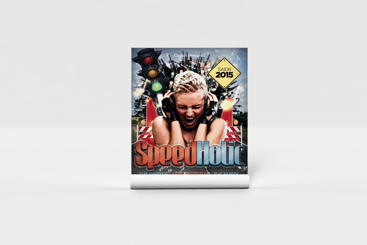 Speed Holic FREE Flyer Template - view 9