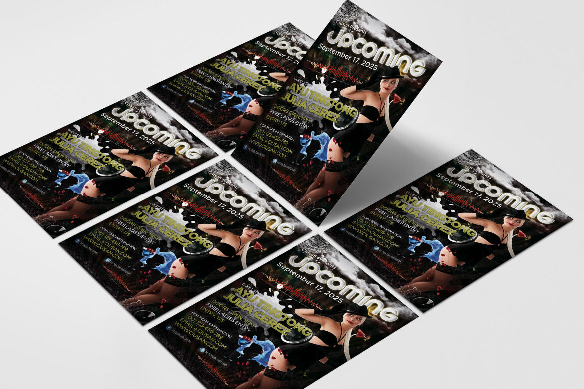 Upcoming FREE Flyer Template - view 7