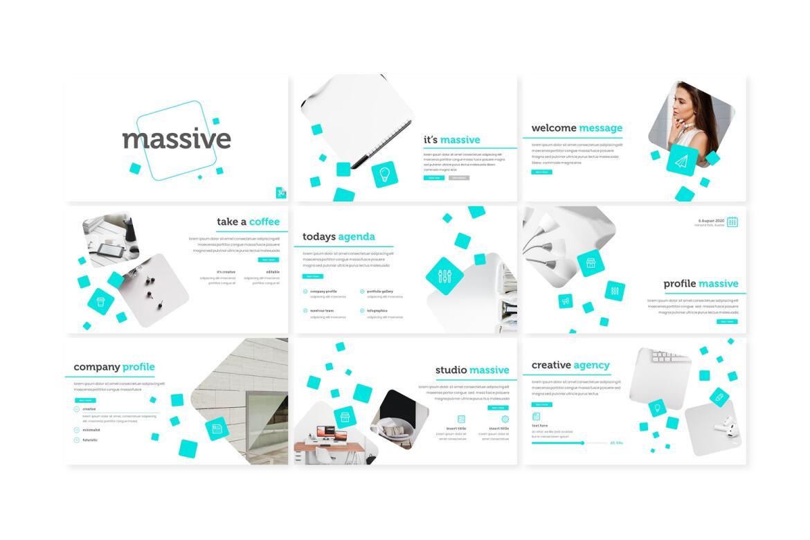Massive FREE Keynote Template alternate