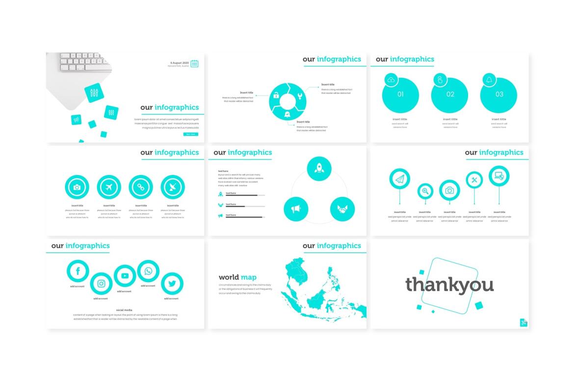 Massive FREE Keynote Template - view 5