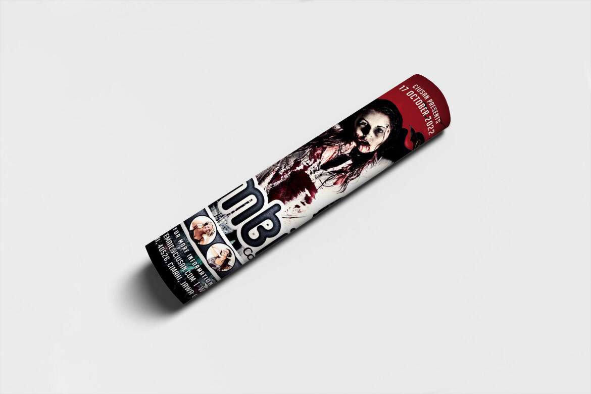 Zombies FREE Flyer Template - view 7