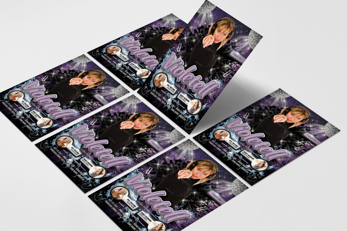 Violetell FREE Flyer Template - view 6