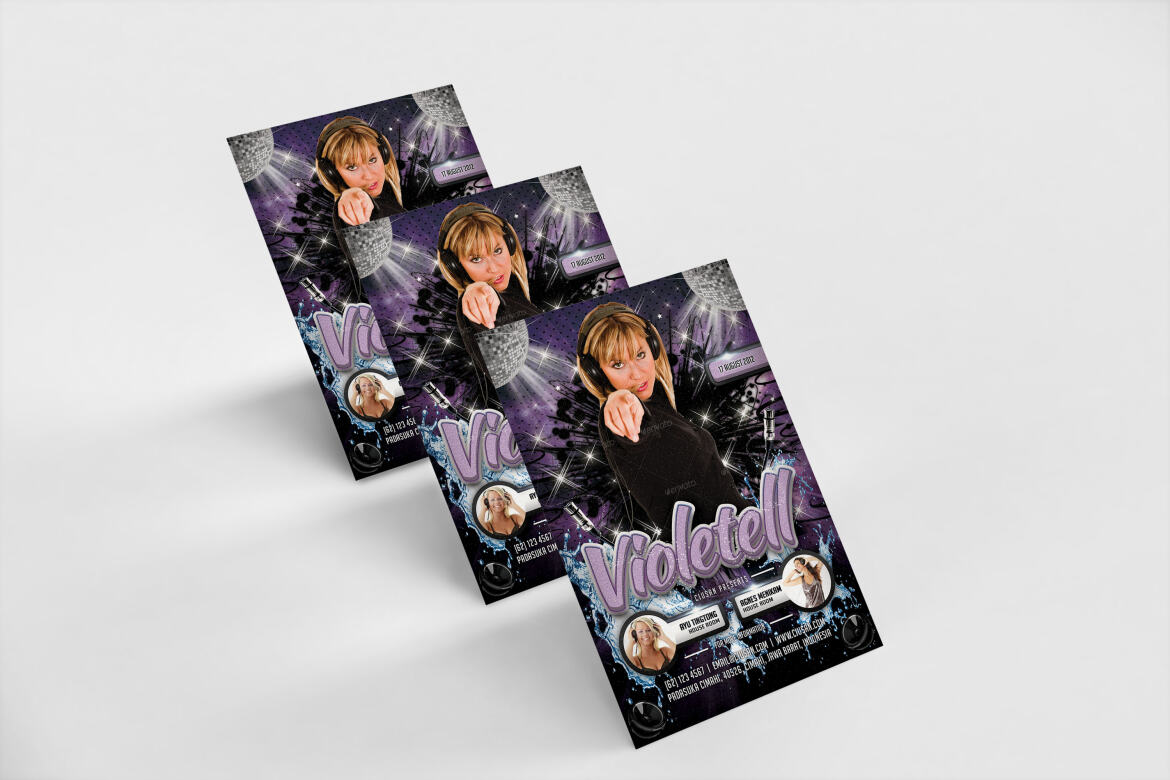 Violetell FREE Flyer Template - view 10