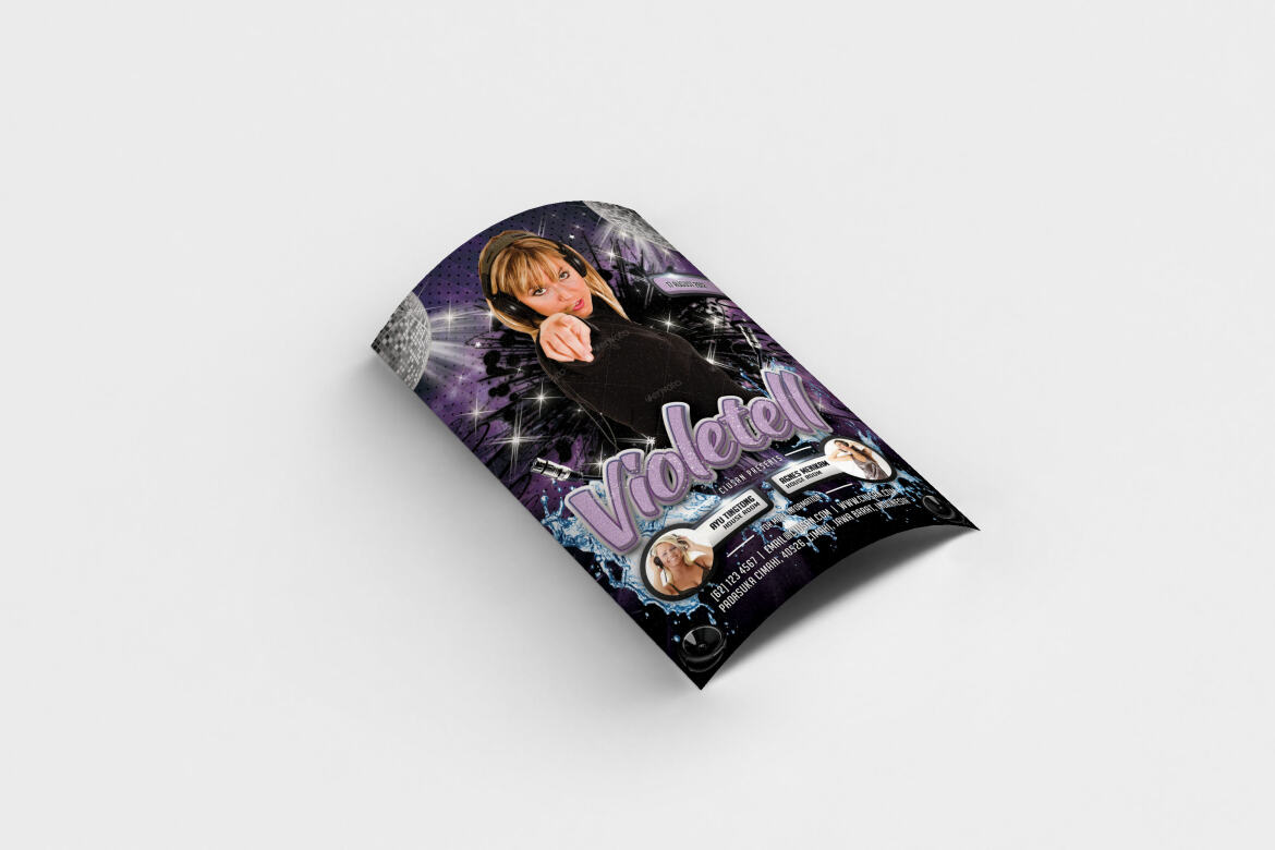 Violetell FREE Flyer Template - view 4