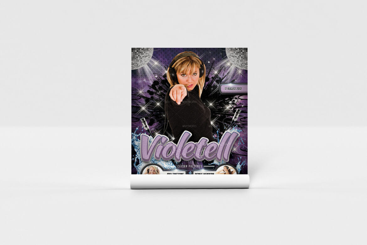 Violetell FREE Flyer Template - view 9