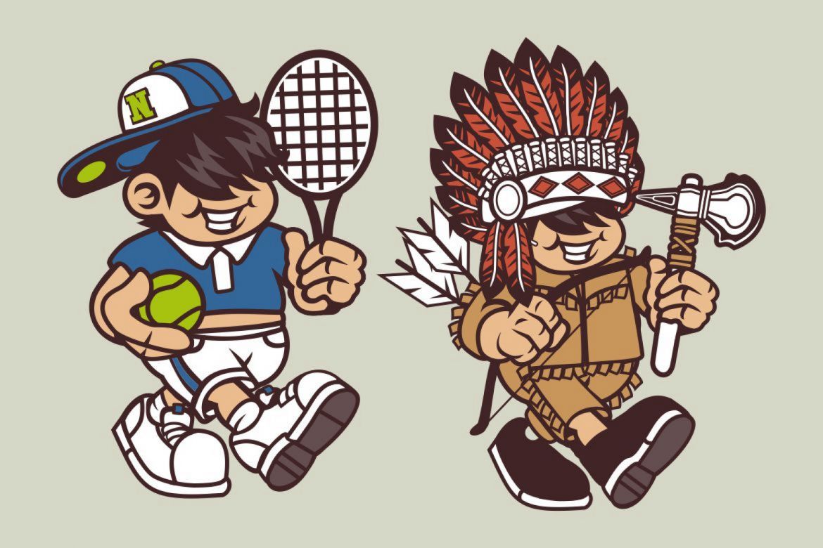 6 Kid Cartoon Character - view 3