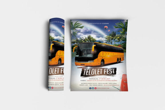 Telolet Fest FREE Flyer Template