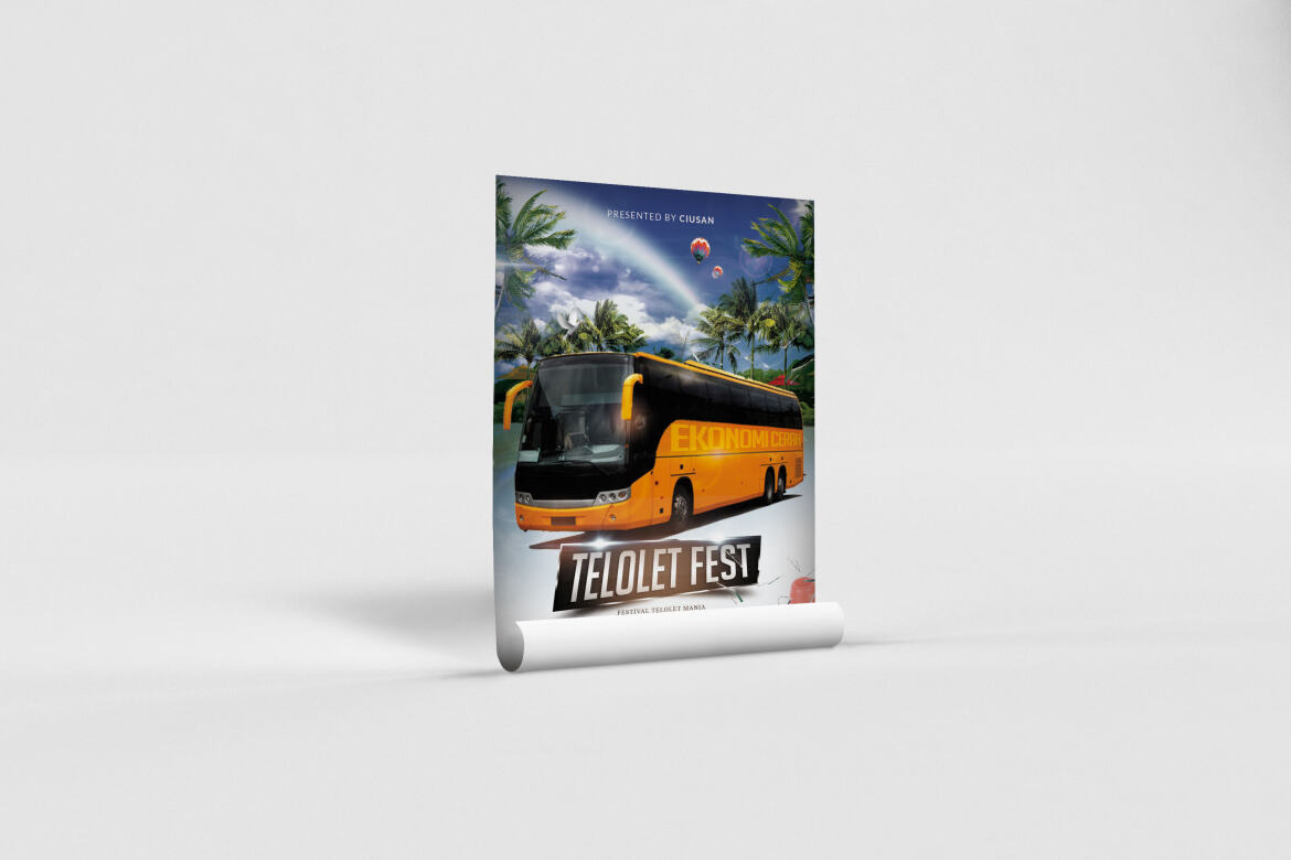 Telolet Fest FREE Flyer Template alt