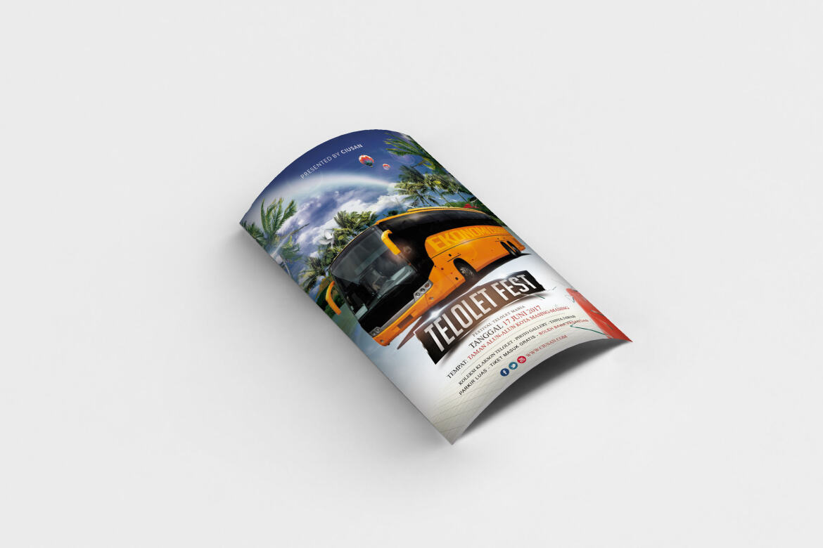 Telolet Fest FREE Flyer Template - view 4