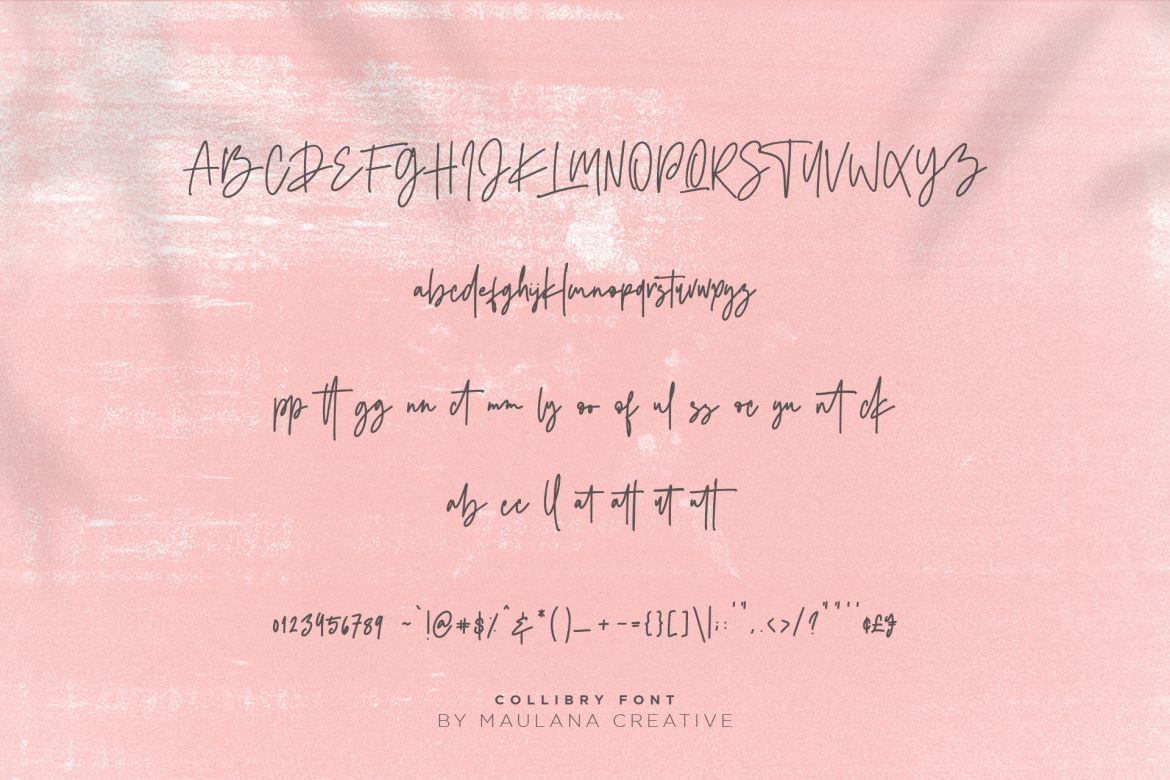 Collibry Font - view 10