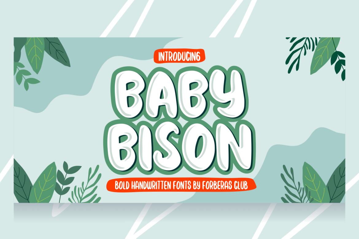 Baby Bison - Free Font alternate